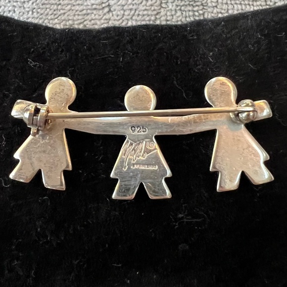 Vintage Naldo Sterling Silver Brooch - Picture 2 of 5